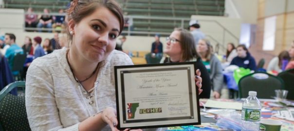 Youth Services celebrates Vermont Youth of The Year awardee